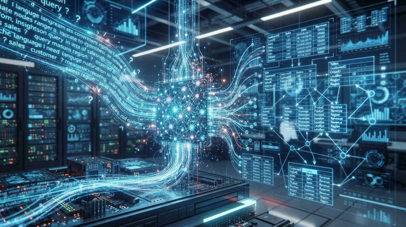 Natural language to SQL workflow